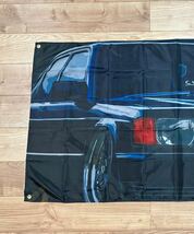 約150x90cm メルセデスベンツ 特大フラッグ バナー タペストリー 旗 ガレージ装飾 Mercedes-Benz ベンツ BMW 店舗装飾 AMG_画像3