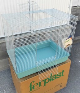  small animals chinchilla super cage gray 78×49×69. Italy ferplast fur p last Cincilla Super 570374 JAN8010690 3h190s