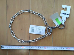 ステンレス チェーン カラー ⑲552　小判型　3.0㎜×55cm　STCC-3055　中野製鎖 (株) nakano chain　4965404022552