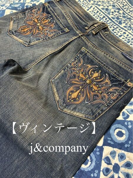 【ヴィンテージ】j&company ジェイアンドカンパニー デニム 32