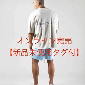 【オンライン完売品未使用タグ付】LFT BACK MESSAGE VINTAGE BIG T-SHIRT - IVORYTシャツ