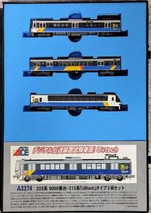 【中古】MICROACE 223系9000番台・213系電車 「U@tech」タイプ3両セット A3374