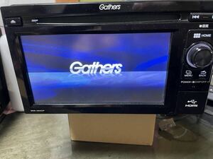 ホンダ gathers 純正 ディスプレイオーディオ WX-151CP 中古 USB CD ワンセグ HDMI タッチパネル一部不良