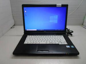 FUJITSU LIFEBOOK A552/E FMVNA6FE Celeron B730 1.80GHz/メモリ4GB/HDD250GB/Windows10 Proインストール済 管理番号N-2242