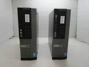 【2台セット】DELL OPTIPLEX 3020 Corei5-4570 3.20GHz/メモリ4GB/HDD500GB/Windows10 Pro済 管理番号D-1491/1492