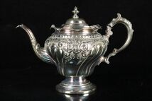 SILVER PLATE 銀 ティーポット コーヒーポット 重量660g 27cm 西洋アンティーク[62250①o]_画像2