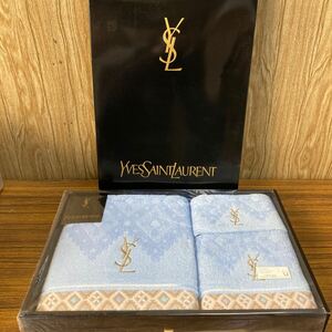 Yves Saint Laurent イブサンローラン イヴサンローラン バスタオル　フェイスタオル　ゲストタオル　未使用 ブランド