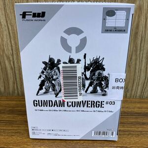 FW GUNDAM CONVERGE 10周年 ♯SELECTION 03 10個入り1BOX ＆ #11 6個セット ELSクアンタ メタス ベルガ・ギロス ザクII など 未開封