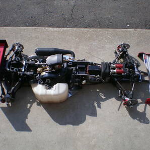 FG 1/5 F1 フェラーリ 4輪油圧ディスクブレーキ サーボ3個付 中古品の画像4