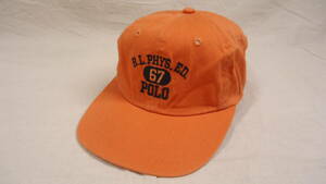 Polo Ralph Lauren Ball Cap オレンジ %off ポロ ラルフローレン 定番 キャップ 帽子 レターパックライト おてがる配送ゆうパック 匿名配送