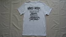 Waves For Water W Shawn Stussy Pocket Tee 白 S %off ウェーブス・フォー・ウォーター ステューシー Tシャツ レターパックライト_画像1