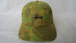 Stussy Jacquard Camo Low Cap ブラウン 半額 50%off CAP ステューシー カモ ストラップバック キャップ 帽子 NY LA LONDON TOKYO PARIS