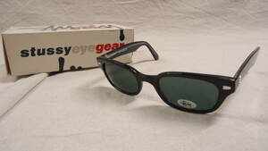 Stussy eyegear 旧モデル HIROSHI III SHINY BLACK / D15 ステューシー アイギア サングラス 藤原ヒロシ おてがる配送ゆうパック 匿名配送