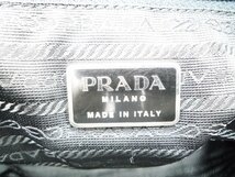 ★PRADA プラダ ナイロン トートバッグ 黒 鍵付き 南京錠 ショルダーバッグ★/H_画像7