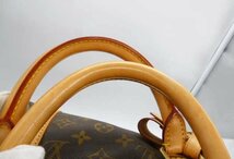 ■Louis Vuitton ルイヴィトン モノグラム キーポル 50 ボストンバッグ FL1010 カデナ付■/A_画像6