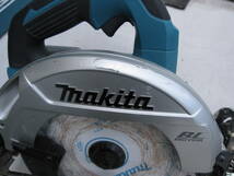 中古 makita マキタ 165mm 18V 充電式マルノコ 6.0Ah バッテリー 1個 充電器 付 HS611DRGX_画像3