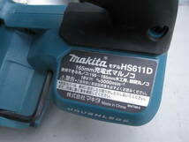 中古 makita マキタ 165mm 18V 充電式マルノコ 6.0Ah バッテリー 1個 充電器 付 HS611DRGX_画像5