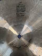 istanbul 14" Hi-Hat イスタンブール 14インチ ハイハットシンバル トップAgop ボトムmehmet_画像8