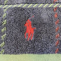 Navyブルーに映える印象抜群控え目PONY刺繍