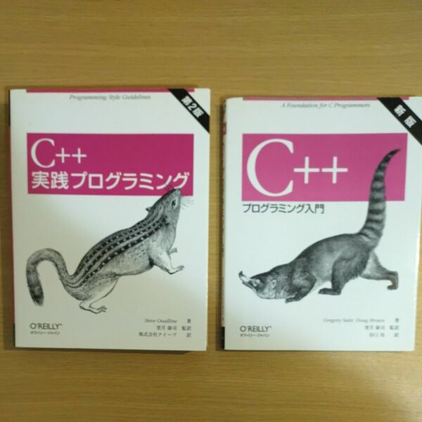 C++ 実践プログラミング プログラミング入門 2冊セット オライリー