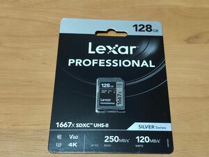 新品未開封 Lexar Professional 1667x LSD128CB1167 SDXC 128GB UHS-II