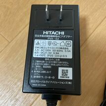 HITACHI 日立充電式掃除機專用ACアダプター 正PV- BFL1 用 PVA-02 動作品_画像2