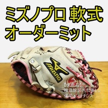 ミズノプロ オーダー MizunoPro 一般用大人サイズ キャッチャーミット 軟式グローブ_画像1