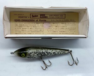 ヘドン ウッド クラッシック No 6500 ZARAGOSSA【中古Ｃランク】Heddon Wood Basser Head-On Basser 吹き目