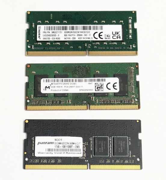 DDR4 メモリ 16GB 8GB 4GB ノートPC 用