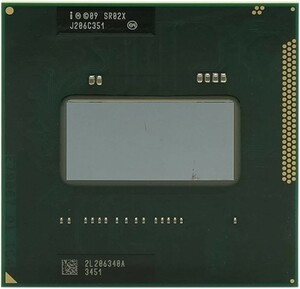 【中古CPU】複数購入可CPU Intel Core i7-2860QM 2.5GHz TB 3.6GHz SR02X Socket G2 (rPGA988B) 4コア8スレッド 動作品ノートパソコン用