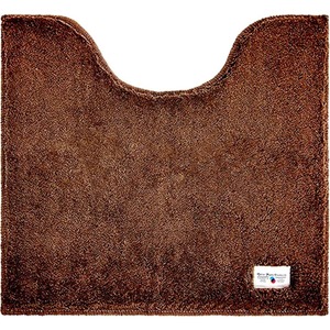  on goods . deep color taste . using feeling . pursuing did fabric toilet mat 55×60cm general size Brown .. exist premium soft 