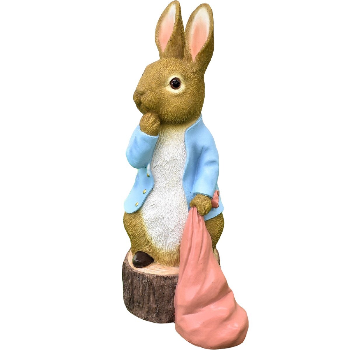 Long loved around the world, Peter Rabbit figurine, object, mother's scarf, 12 x 15 x height 30 cm, faithfully reproduced as in the picture book, Handmade items, interior, miscellaneous goods, ornament, object
