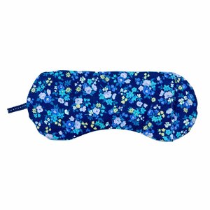  nature material salt. power .hinyali green legume. power . warm salt eye pillow brilliant flower navy 21×9× thickness 1cm