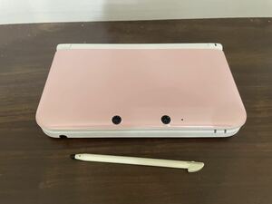 【動作品】ニンテンドー3DS LL ピンク ホワイト 動作品 本体 タッチペン Nintendo 3DS LL ニンテンドー 任天堂