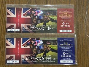 【BBB】競馬　記念入場券　2014 第39回エリザベス女王杯　メイショウマンボ　2枚まとめて