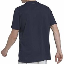 adidas アディダス Tシャツ テニス 半袖 AEROREADY 濃紺(Mサイズ)★人気商品！_画像4