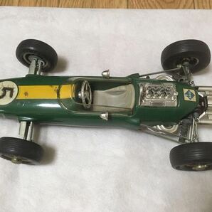 模型車 車 レーシングカー ドイツモデルロータス1071 formel 1 team lotus★made in germany★ブリキの画像1