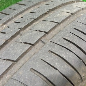 ブリヂストン BRIDGESTONE ECOFORME 15x5.5J OFF45 PCD100 4H NeoGreen Neolin 185/65R15 カローラフィールダー等に 売切!!の画像5