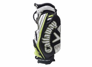 Callaway PARADYM/キャロウェイ パラダイム TOUR/ツアースタンド キャディバッグ 2023 23JM 白/黒/ライム 5123224 2ラウンド 良品