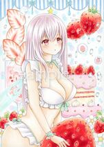 手描きイラスト◇ Strawberry Fairy◇オリジナル◇A5◇_画像2