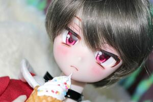 【まめふくっこ】DDH-28 SW肌 ソフビ盛り カスタムヘッド＋アイセット