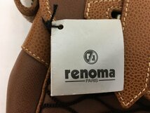 中古品　renoma レノマ　ショルダーバッグ　ブラウン系_画像3