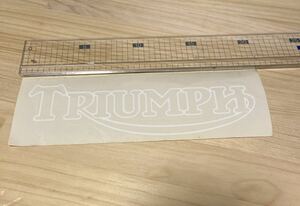 【未使用】バイク　車　ステッカー　デカール　現行品　リプロダクト　ビンテージ　TRIUMPH