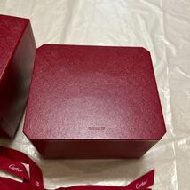 カルティエ　時計　空箱　ケース　BOX 空き箱　箱　化粧箱　ウォッチケース Cartier 腕時計 時計ケース　リボン_画像5