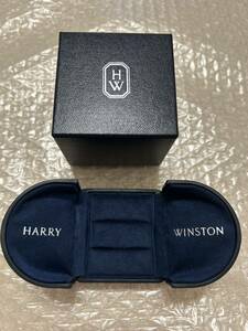 ハリーウィンストン リング　ペアリング　空箱　ケース　HARRY WINSTON リングケース アクセサリー 指輪 ボックス 箱　ダブル　結婚指輪