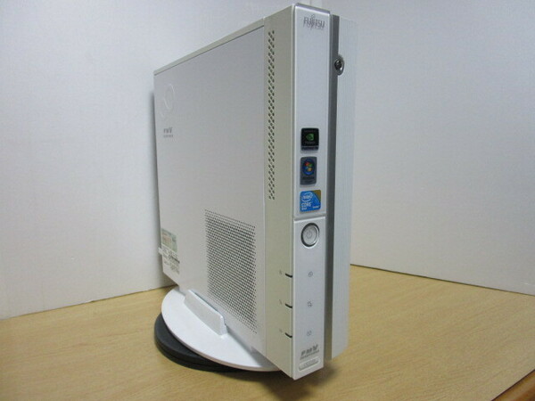 ★送料無料／Fujitsu DESKPOWER CE/D50／Core 2 Quad Q8300・2.50GHz／メモリ4GB・HDD500GB／ Win10 Pro 64bit ／ソフト LibreOffice7.6 他