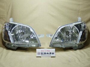 コーティング加工済み スバル ルクラ L465F ヘッドランプ 左右セット ハロゲン コイト 100-51031 81150-B2570 81110-B2570 再生済み L455F