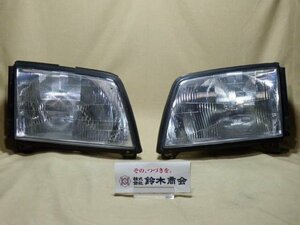  coating has processed . Nissan Vanette SKF2MN headlamp left right set halogen Stanley P0220 26014-HA00B 26075-HA00G reproduction ending SK series 