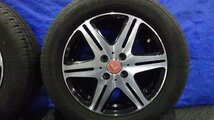 【宮城 塩釜発】中古 サマータイヤ・ホイールセット ダンロップ エナセーブ EC204 185/65R15 2022年06週 8分山 ※個人宛発送不可_画像3