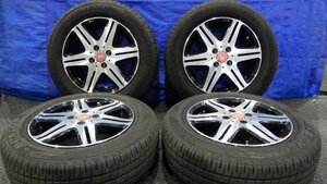 【宮城 塩釜発】中古 サマータイヤ・ホイールセット ダンロップ エナセーブ EC204 185/65R15 2022年06週 8分山 ※個人宛発送不可